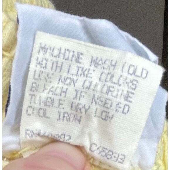 Vintage Cre8 Havoc Sportswear 100% Cotton Jogger Pant Yellow Men’s Lg Unisex M-L - Picture 10 of 10